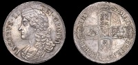James II (1685-1688), Crown, 1687, second bust, edge tertio (ESC 78; S 3407). Some blank filing on laurel and a tiny...