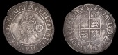 Elizabeth I (1558-1603), Third issue, 1561, mm. pheon, bust 3D, 2.56g/4h (N 1997; S 2559). Slight crease, surfaces...
