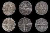 Edward I-II (1272-1327), Class 3g1, dies Ff1, 1.45g/2h; class 3g2, dies Ee1, 1.38g/12h; class 3g3, dies Dd1,...