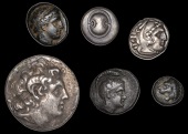 Greek Coinages, KINGS OF MACEDON, Philip II (359-336), Æ 18, probably Amphipolis, head of Apollo right, rev....