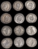 Roman Imperial Coinage, Philip II (as Cæsar), Antoninianus, Rome, 245-6, bust right, rev. Philip standing left in...