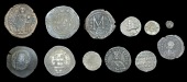 Byzantine and other Coinages, BYZANTINE EMPIRE, Anastasius, Post-Reform Follis, Constantinople, 498-518, bust right,...