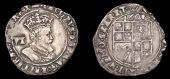 James I (1603-1625), Second coinage, 1608, mm. coronet, fourth bust, stops at mm. both sides, 2.87g/10h (N 2103; S...