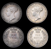 Victoria (1837-1901), 1850, 1852 (ESC 3185, 3188; S 3908) [2]. First extremely fine, second better and toned 	£200-300