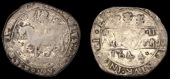 Irregular issues, Halfcrown, 1644, a contemporary imitation, silver plated, in the style of the Oxford mint, mm. eye...