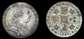 George III (1760-1820), 1787 Specimen by L. Pingo, in silver, edge plain, 7.36g/12h (ESC 2171-2; Eimer 85; Selig...