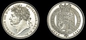 George IV (1820-1830), 1825, type 2 (ESC 2402; S 3811). A few surface marks, otherwise good extremely fine	£200-260