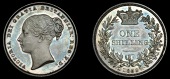 Victoria (1837-1901), 1839 Proof, no initials, edge plain, 5.65g/6h (ESC 2980; S 3904). Good extremely fine, dark...