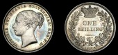 Victoria (1837-1901), 1853 Proof, edge grained, 5.66g/6h (ESC 3003; S 3904). A few hairlines, otherwise about as...