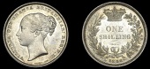 Victoria (1837-1901), 1858/6 (ESC 3012; S 3904). Virtually mint state, lightly toned, very rare	£500-600
