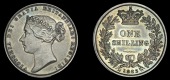 Victoria (1837-1901), 1863 Pattern, by C. Wiener and W.J. Taylor, in silver, coronetted bust left, rev. crowned...