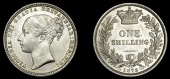 Victoria (1837-1901), 1873, die 16 (ESC 3043; S 3906A). Virtually mint state 	£150-200