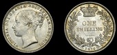 Victoria (1837-1901), 1876, die 15 (ESC 3046; S 3906A). A few surface marks, otherwise about as struck, lightly...