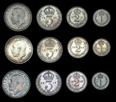 George V (1910-1936), 1914, 1915, 1916 (ESC 3974-6; S 4016) [12]. Extremely fine or better, all with attractive...