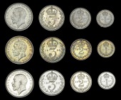 George V (1910-1936), 1926, 1927, 1928 (ESC 3986-8; S 4027, 4043) [12]. Extremely fine or better, all with...
