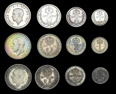 George V (1910-1936), 1935, 1936 (ESC 3996-7; S 4043); Edward VIII, Fantasy set, 1936 [12]. Extremely fine or...