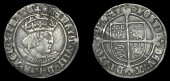 Henry VIII (1509-1547), Second coinage, Groat, Tower, mm. rose, saltires in forks, reads agl, 2.78g/2h (N 1797; S...
