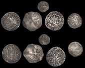 Henry VIII (1509-1547), Second coinage, Halfgroat, Canterbury, Abp Warham, mm. Warham’s uncertain mark, wa by...
