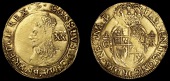 Charles I (1625-1649), Tower mint, Unite, Gp D, mm. upright anchor, bust 5a, 9.04g/6h (cf. SCBI Schneider 157; cf....