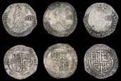 Charles I (1625-1649), Tower mint, Shillings (3), all Gp F, mm. triangle, pellet stops both sides, 6.00g/1h, mm....