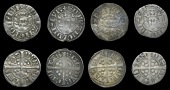 Edward I (1272-1307), Bp de Insula, Class 3g (4), no abbreviation marks on obv., 1.38g/12h; read eme dvr (2),...