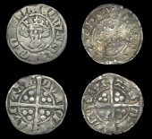 Edward II (1307-1327), Bp Kellawe, class 13, mm. plain cross, crozier on rev., colon after tas, 1.16g/4h, Bp...