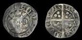 Edward III (1327-1377), Bp de Bury or Bp Hatfield, Florin coinage, type D3/4 mule, mm. cross, reads edwar’ and...