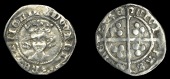 Edward III (1327-1377), Bp Hatfield, Treaty/Transitional Treaty mule, mm. cross potent on obv. only, rev. reads...