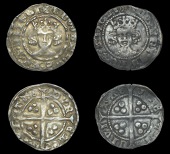 Edward III (1327-1377), Bp Hatfield, Treaty Period (2), mm. cross potent on obv. only, pellet stops, rev. reads...