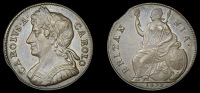 Charles II (1660-1685), Halfpenny, 1673 (BMC 510; S 3393). Flan flaw on edge, otherwise very fine or better,...