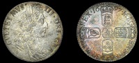 William III (1694-1702), Sixpence, 1697, third bust, large crowns, later harp (ESC 1233; S 3538). Virtually mint...