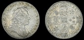 George I (1714-1727), Halfcrown, 1715, roses and plumes, edge secvndo (ESC 1550; S 3642). Good fine, light grey...