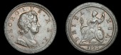 George I (1714-1727), Halfpenny, 1720 (BMC 795; S 3660). Extremely fine with a hint of original colour 	£300-400