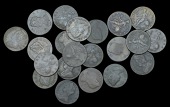 George II (1727-1760), Halfpence (21), 1729, 1730, 1731, 1732, 1733, 1734, 1735 (2, large and small dates), 1736,...
