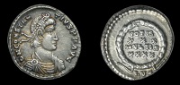 Roman Imperial Coinage, Constantius II, Siliqua, Lugdunum, 360-1, diademed, draped and cuirassed bust right, rev....