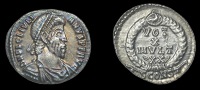 Roman Imperial Coinage, Julian II, Siliqua, Arelate, 360-3, pearl-diademed, draped and cuirassed bust right, rev....
