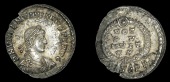 Roman Imperial Coinage, Valentinian II, Siliqua, Siscia, 377, diademed, draped and cuirassed bust right, rev. vot xv...