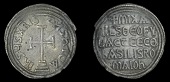 Byzantine Coinage, Michael I, Miliaresion, Constantinople, 811-13, cross potent on three steps, rev. legend in five...