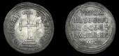 Byzantine Coinage, Michael II and Theophilus, Miliaresion, Constantinople 821-9, cross potent on three steps, rev....