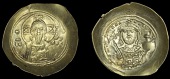 Byzantine Coinage, Michael VII, Histamenon Nomisma, Constantinople, 1071-8, nimbate bust of Christ, raising right...