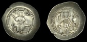 Byzantine Coinage, Nicephorus III, Histamenon Nomisma, Constantinople, 1078-81, Christ nimbate enthroned, right arm...