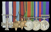 A Second World War Burma operations M.C. group of six awarded to Jemadar Kalu Ram, 5th Battalion, (Napier’s), 6th...