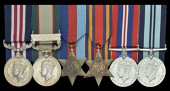 A Second World War Burma operations M.M. group of six awarded to Naik Bachan Singh, 1st Royal (Kohat) Mountain...