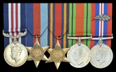 A Second World War Burma operations M.M. group of five awarded to Naik Vakil Singh, 9th Battalion, 12th Frontier...