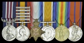 A Great War M.M. group of six awarded to Sergeant W. Lea, Military Mounted Police, late Imperial...