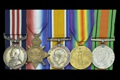 A Great War M.M. group of five awarded to Lance-Corporal F. Shackleton, Army Cyclist Corps and Military Foot...