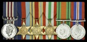 A Second World War Anzio beachhead official replacement M.M. group of six awarded to Lance-Corporal P. V. Donaghy,...