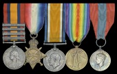 Five: Lance-Corporal W. Britton, Military Mounted Police, late 13th Hussars

Queen’s South Africa 1899-1902, 4...