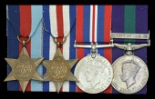 Four: Lance-Corporal C. Wilson, Royal Military Police

1939-45 Star; France and Germany Star; War Medal 1939-45;...
