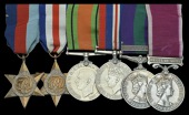 Six: Sergeant S. Lowther, Royal Military Police

1939-45 Star; France and Germany Star; Defence and War Medals...